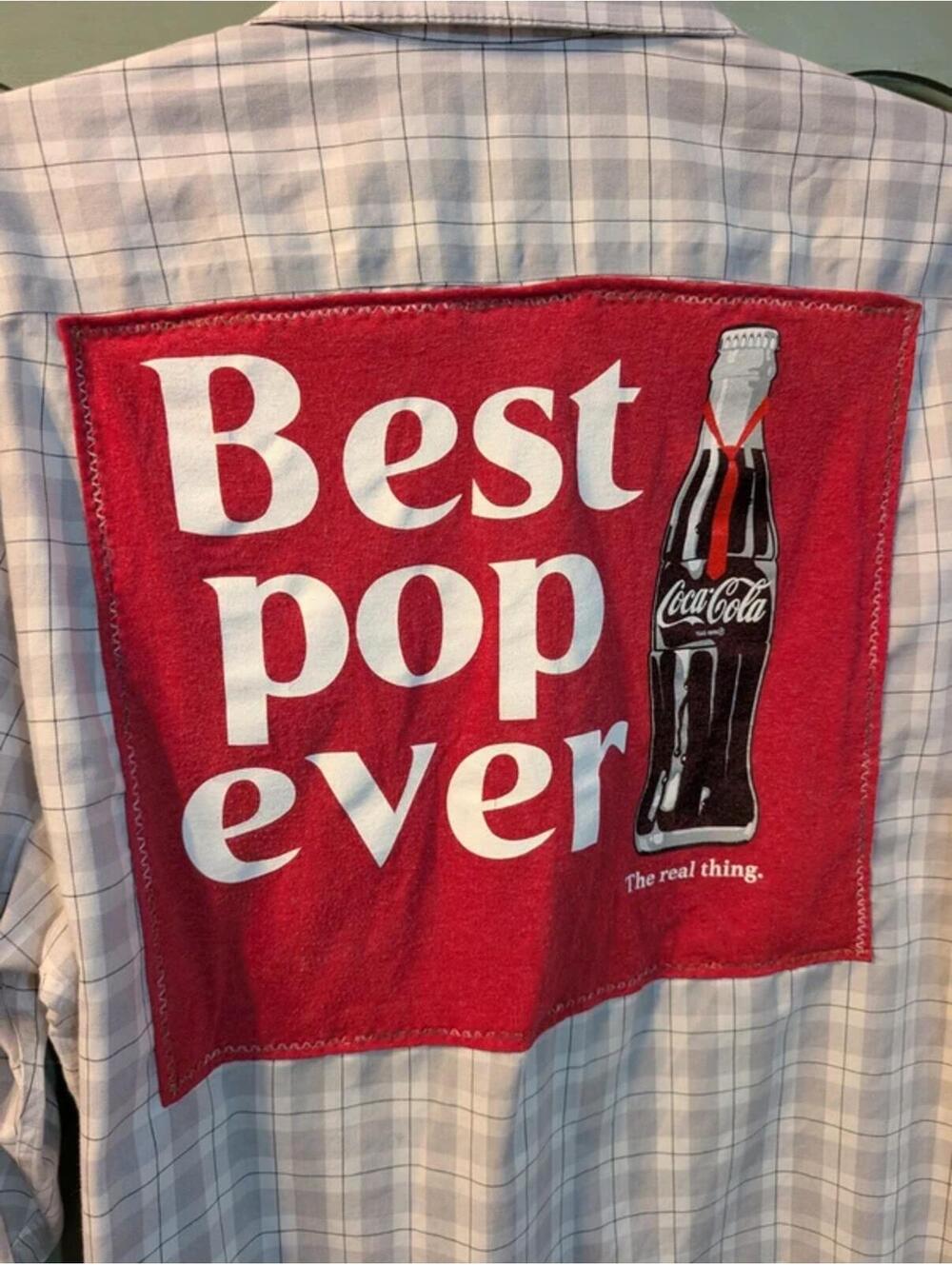 Best Pop Ever Summer Shacket Upcycled Handcrafted